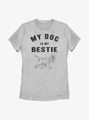 Disney Oliver & Company Dodger Is My Bestie Womens T-Shirt