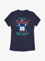 Disney Pinocchio Cat Lady Womens T-Shirt