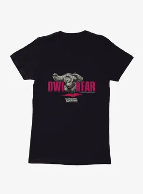 Dungeons & Dragons: Honor Among Thieves Owlbear Pose Womens T-Shirt
