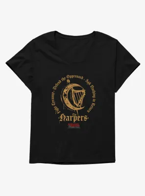 Dungeons & Dragons: Honor Among Thieves The Harpers Organization Womens T-Shirt Plus