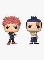 Funko Jujutsu Kaisen Pop! Animation Yuji Itadori & Aoi Todo Vinyl Figure Set