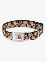 Looney Tunes Tasmanian Devil Vortex Seatbelt Buckle Dog Collar