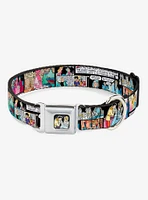 Disney Princess Cinderella Movie Panels Seatbelt Buckle Dog Collar