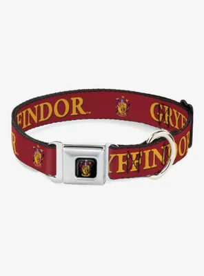 Harry Potter Gryffindor Crest Seatbelt Buckle Dog Collar