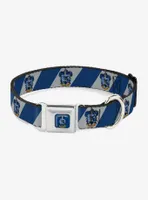 Harry Potter Ravenclaw Crest Diagonal Seatbelt Buckle Dog Collar