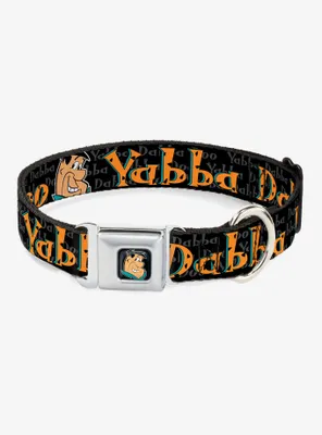 The Flintstones Fred Yabba Dabba Doo Seatbelt Buckle Dog Collar