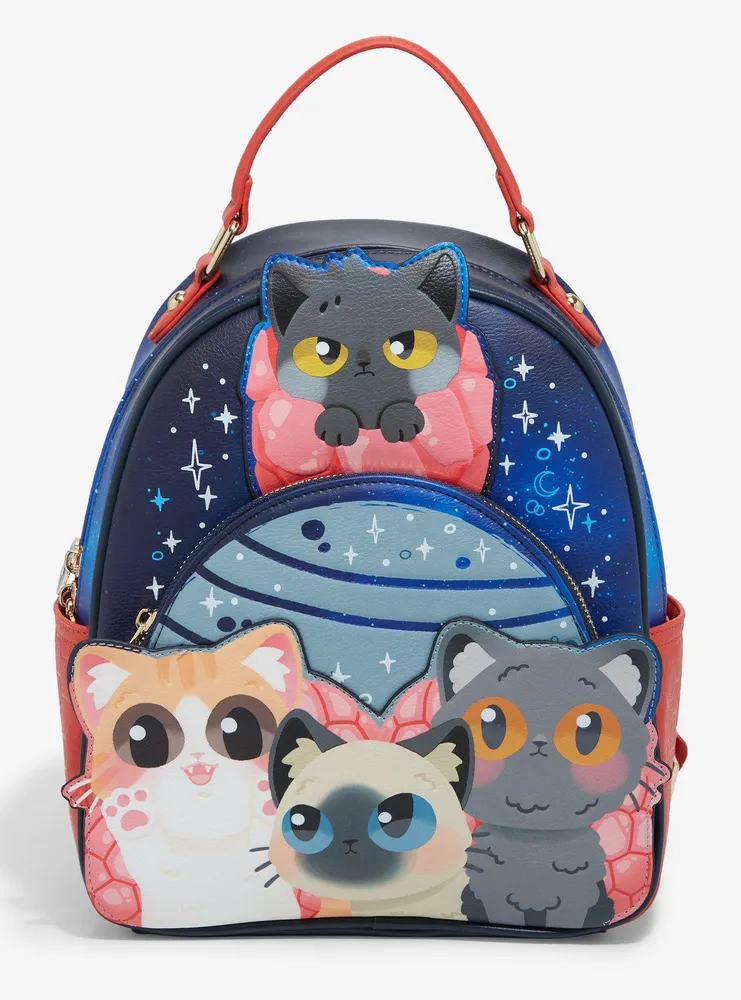 Marvel The Marvels Flerken Kittens Glow-in-the-Dark Mini Backpack - BoxLunch Exclusive