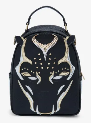 Marvel Black Panter: Wakanda Forever Black Panther Mask Light-Up Mini Backpack - BoxLunch Exclusive