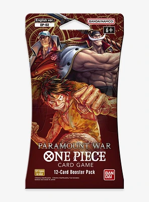 One Piece Paramount War Card Game Booster Pack