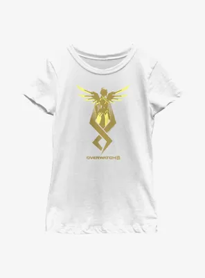 Overwatch 2 Mercy Icon Youth Girls T-Shirt
