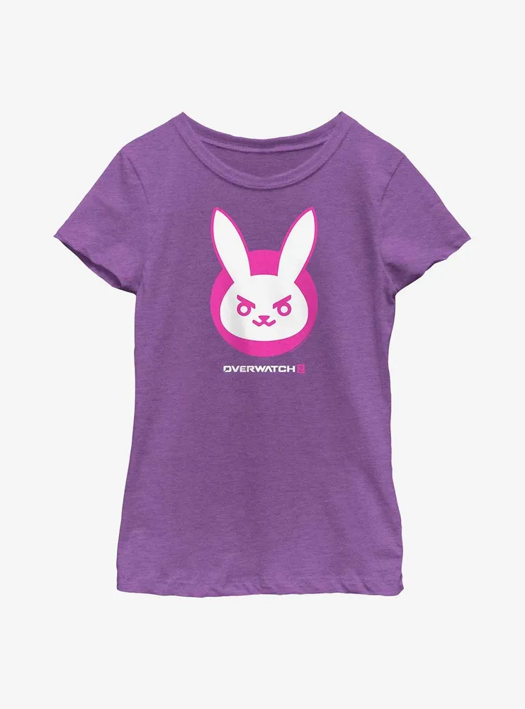 Overwatch 2 D.Va Icon Youth Girls T-Shirt