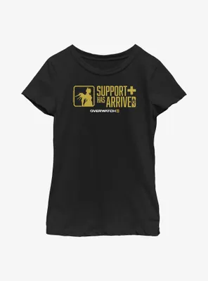 Overwatch 2 Mercy Support Has Arrived Youth Girls T-Shirt