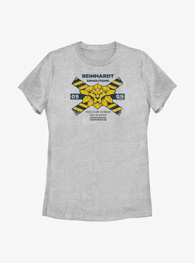 Overwatch 2 Reinhardt Demolitions Womens T-Shirt