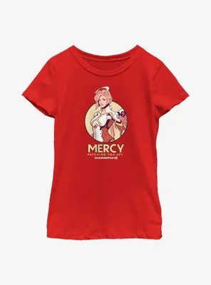 Overwatch 2 Mercy Patching You Up Youth Girls T-Shirt