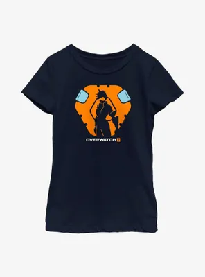 Overwatch 2 Trace Silhouette Youth Girls T-Shirt