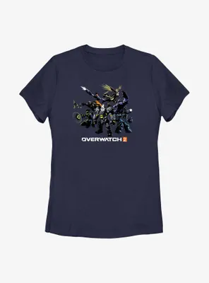 Overwatch 2 Group Action Shot Womens T-Shirt