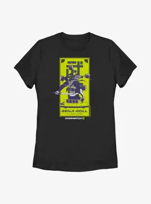 Overwatch 2 Genji Roll Poster Womens T-Shirt