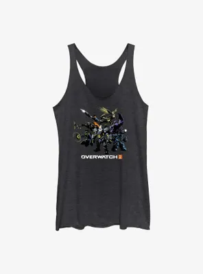 Overwatch 2 Group Action Shot Womens Tank Top