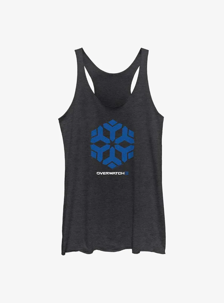 Overwatch 2 Mei Snowflake Icon Womens Tank Top