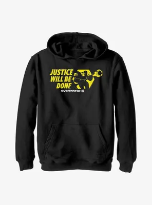 Overwatch 2 Reinhardt Justice Will Be Done Youth Hoodie