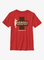 Overwatch 2 Mercy Heroes Never Die Youth T-Shirt