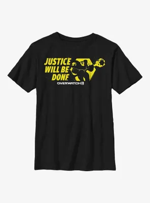 Overwatch 2 Reinhardt Justice Will Be Done Youth T-Shirt