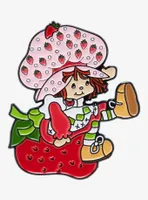 Strawberry Shortcake Sitting Enamel Pin - BoxLunch Exclusive