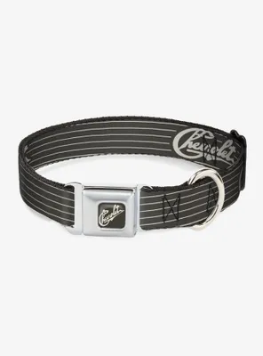 Chevrolet Heritage Script Seatbelt Buckle Dog Collar