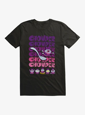 Cartoon Network Chowder Purple Hues T-Shirt