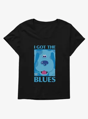 Blue's Clues I Got The Blues Womens T-Shirt Plus