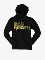 Iron Maiden Logo Collage Hoodie