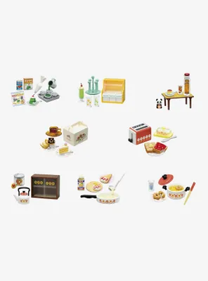 Re-Ment Nostalgic Snack Time Mini Figure Set Blind Box