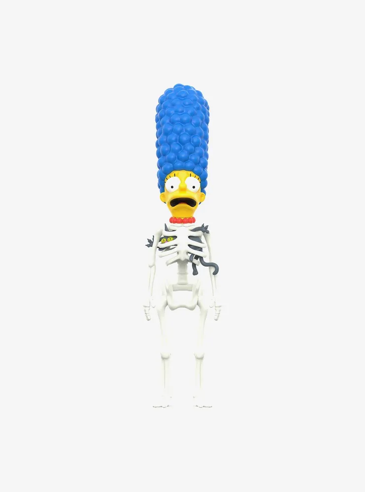 Super7 ReAction The Simpsons Treehouse of Horror Skeleton Marge Figure