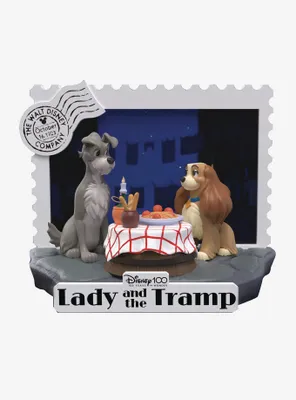 Beast Kingdom Disney 100 Lady and the Tramp D-Stage DS-136 Statue