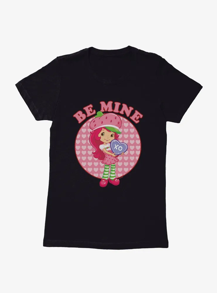 Strawberry Shortcake Be Mine XO Womens T-Shirt