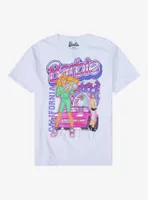 Barbie Retro Racing Boyfriend Fit Girls T-Shirt