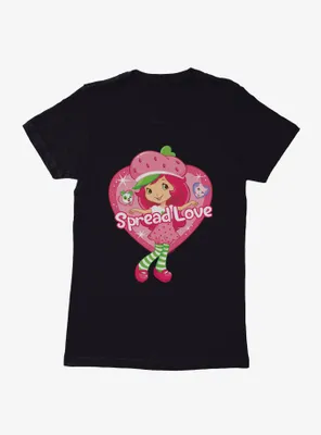 Strawberry Shortcake Spread Love Womens T-Shirt