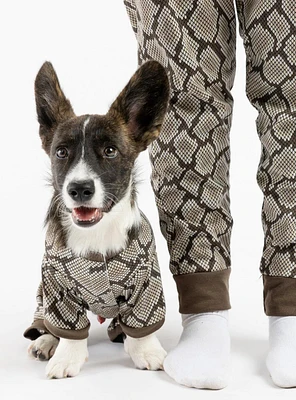 Matching Snakeskin Human & Dog Pajama