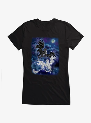 Twilight Duel Girls T-Shirt by Ruth Thompson