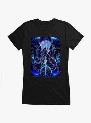 Dragonblade Nightblade Girls T-Shirt by Ruth Thompson