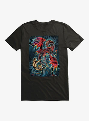 Dragonblade Tigerblade T-Shirt by Ruth Thompson