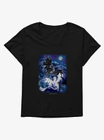 Twilight Duel Girls T-Shirt Plus by Ruth Thompson