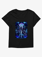 Dragonblade Nightblade Girls T-Shirt Plus by Ruth Thompson