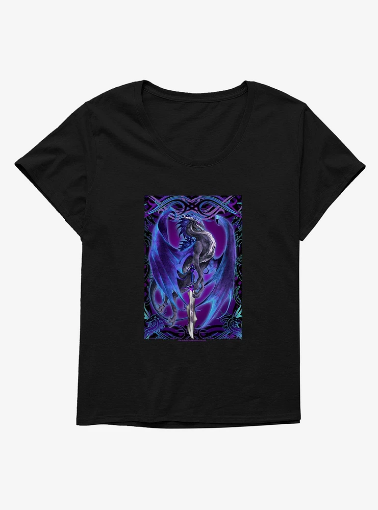 Dragonblade Stormblade Girls T-Shirt Plus by Ruth Thompson