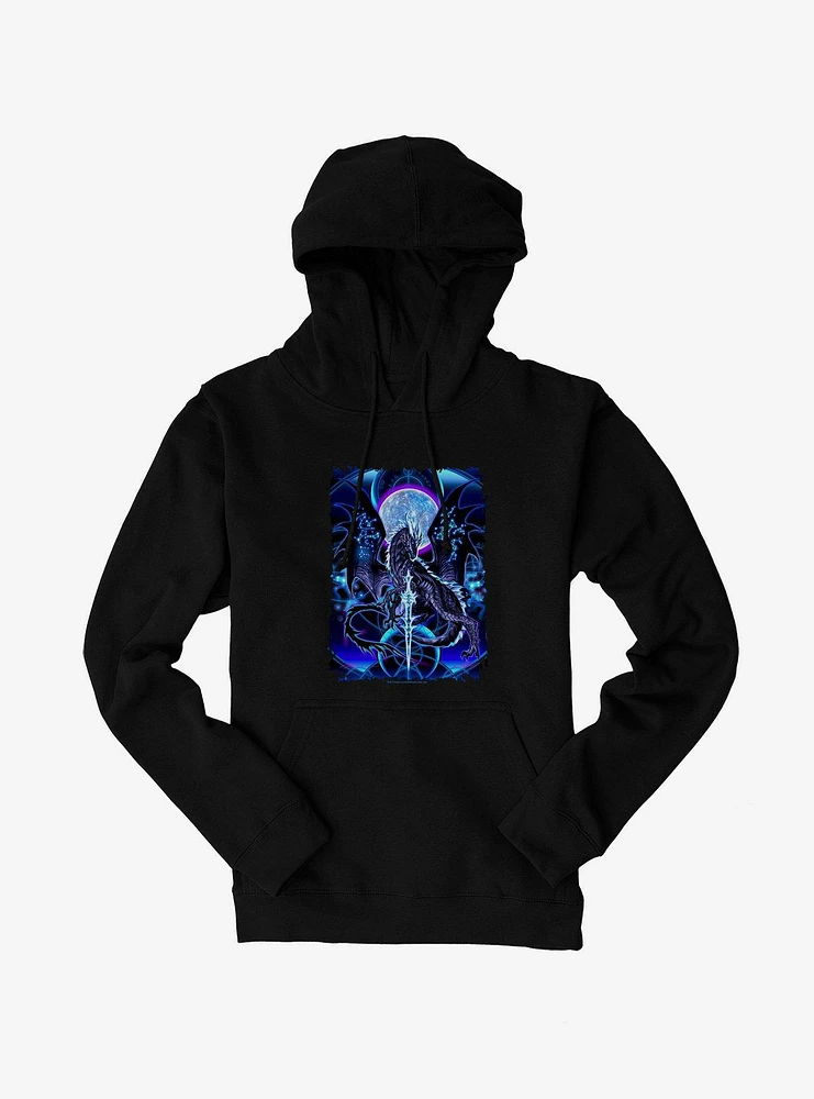 Dragonblade Nightblade Hoodie by Ruth Thompson