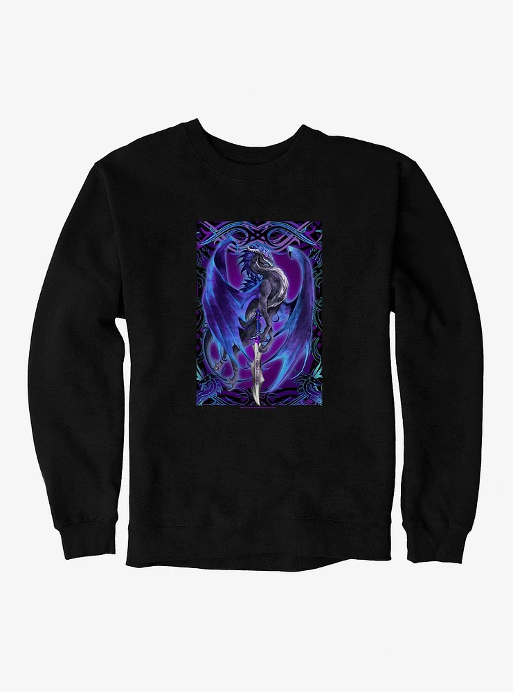 Dragonblade Stormblade Sweatshirt by Ruth Thompson