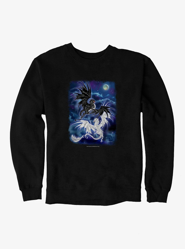 Twilight Duel Sweatshirt by Ruth Thompson