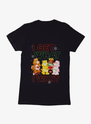 Care Bears I Get What Want Womens T-Shirt