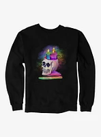 Candle Skull Sweatshirt by Rose Catherine Khan