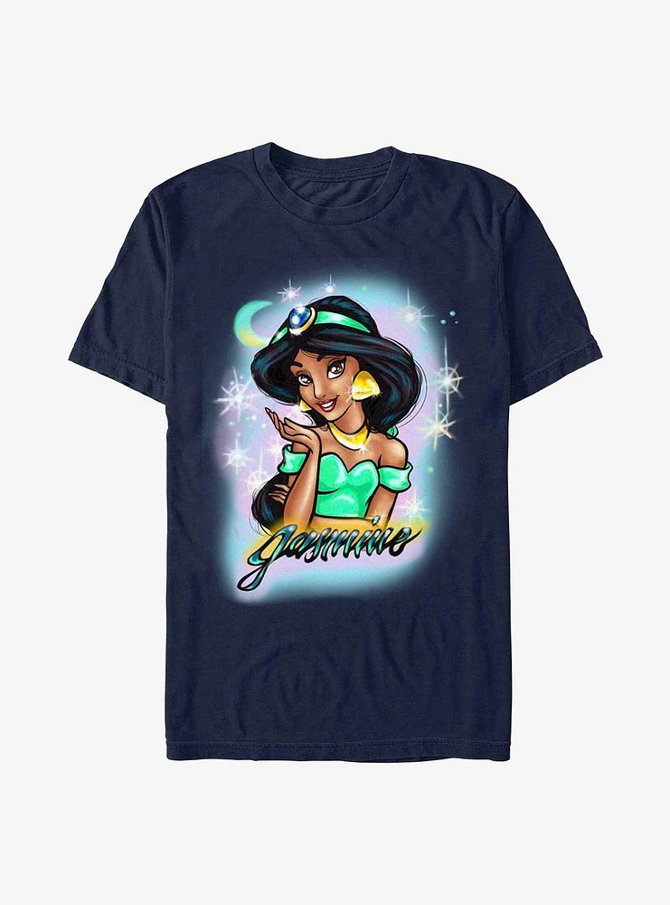 Disney Aladdin Jasmine Graffiti Art T-Shirt